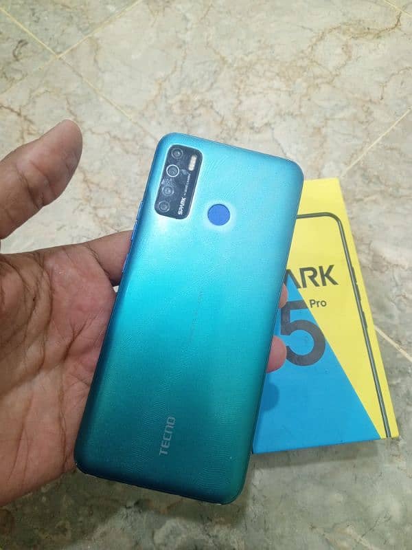 Tecno Spark 5 Pro ( Contact Number = 03191619937 ) 5