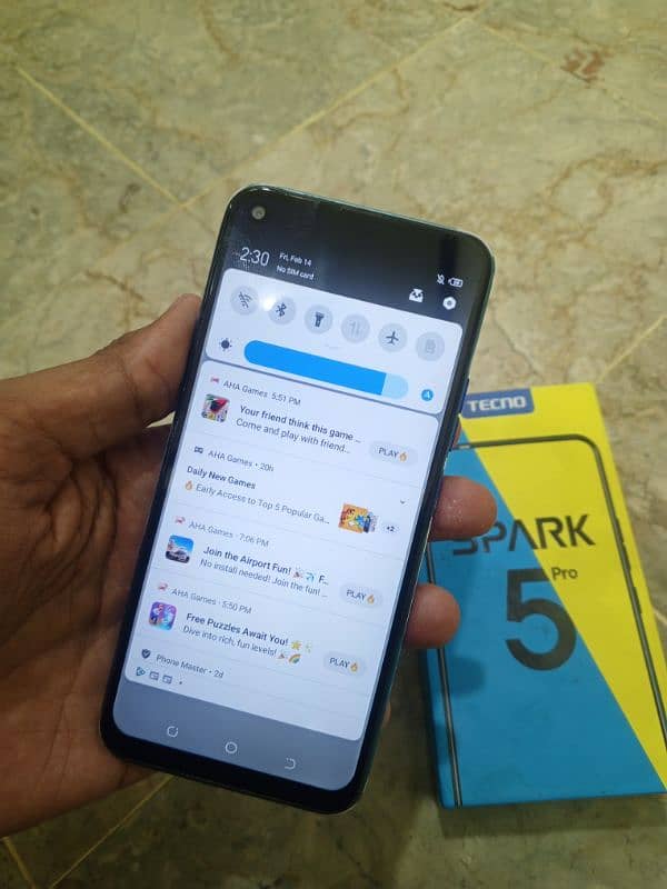 Tecno Spark 5 Pro ( Contact Number = 03191619937 ) 8