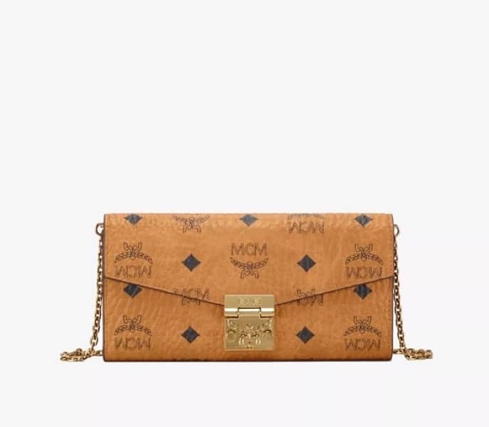 MCM purse TRACY CROSSBODY WALLET IN VISETOS 1