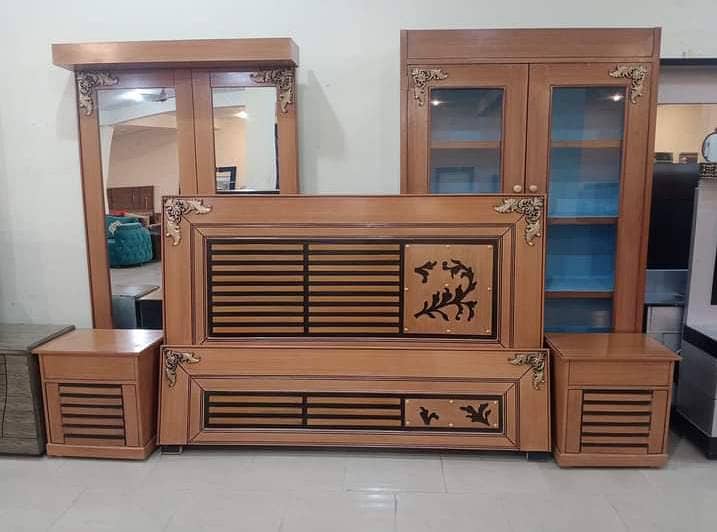 Double Bed - Wooden Bed - Factory Rates - Turkish Bed - Poshish Bed 11