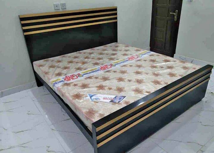 Double Bed - Wooden Bed - Factory Rates - Turkish Bed - Poshish Bed 14