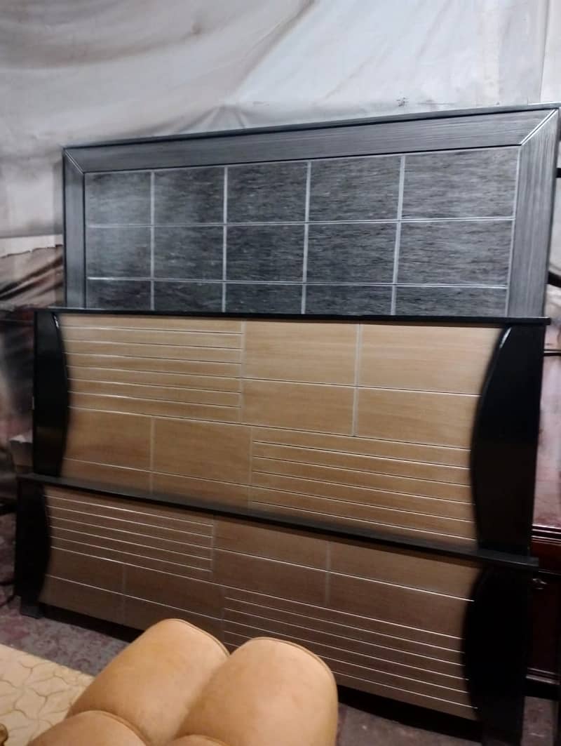 Double Bed - Wooden Bed - Factory Rates - Turkish Bed - Poshish Bed 15