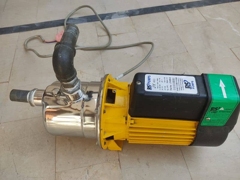 R&S water jet pump 4