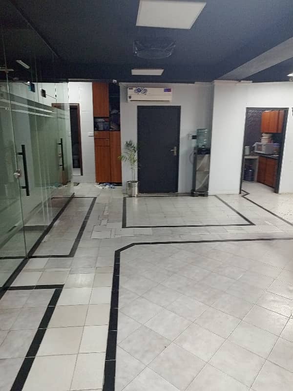 Gulberg Ready To Move Furnished 2850 Sft Office Is Available On Rent. 8