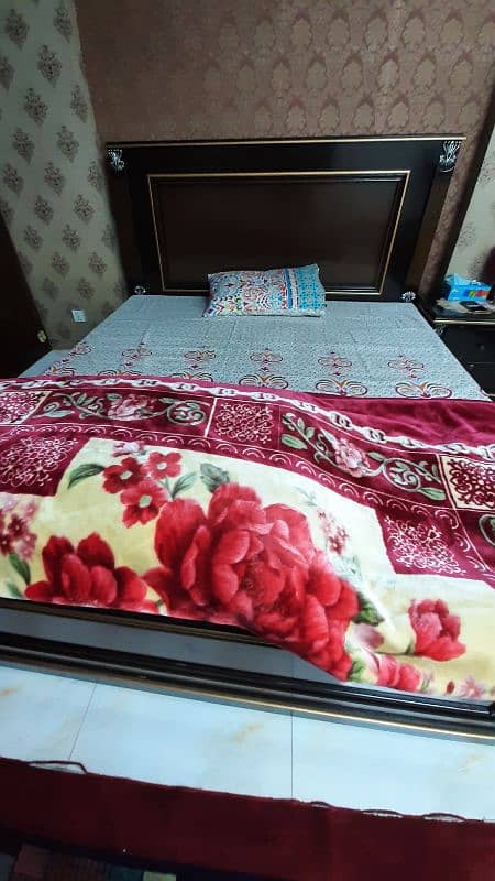 double bed set complete 3