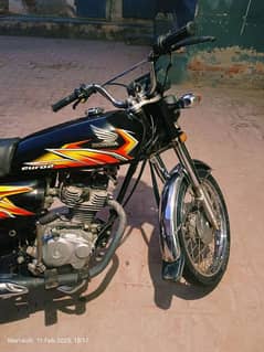 Honda CG 125 Black 2021