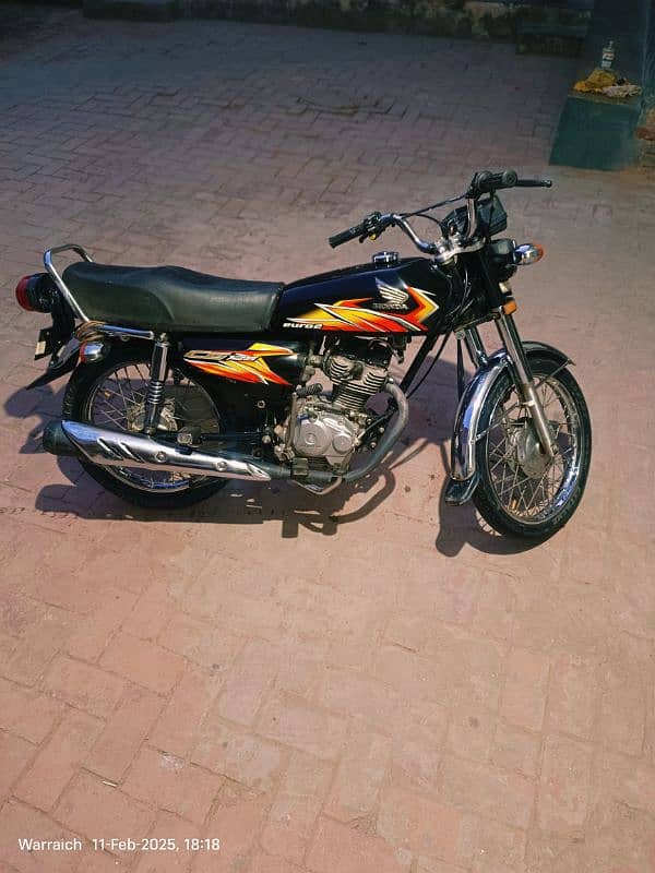 Honda CG 125 Black 2021 2