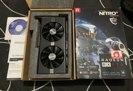 Sapphire Nitro Plus Radeon Rx570 8gb 256bit DDR5 with box available