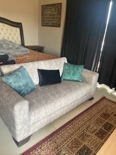 l shape sofa with 2 seater