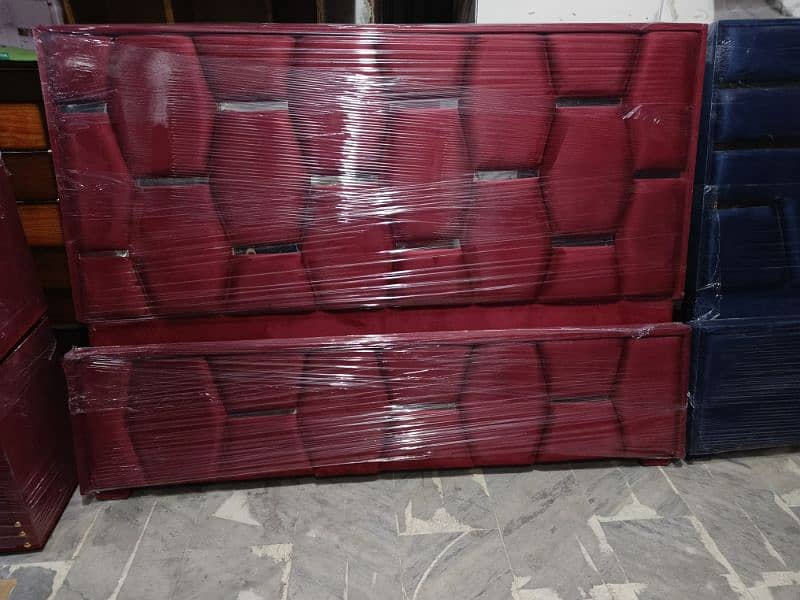 Wooden bed/poshish bed/King size bed/Double Bed/ Valvet bed/Single bed 5