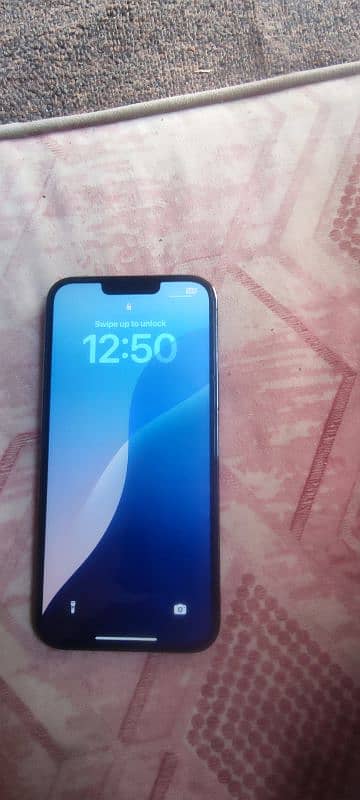 I phone 13 pro max JV 128 GB condition 10 by 10 water proof 5