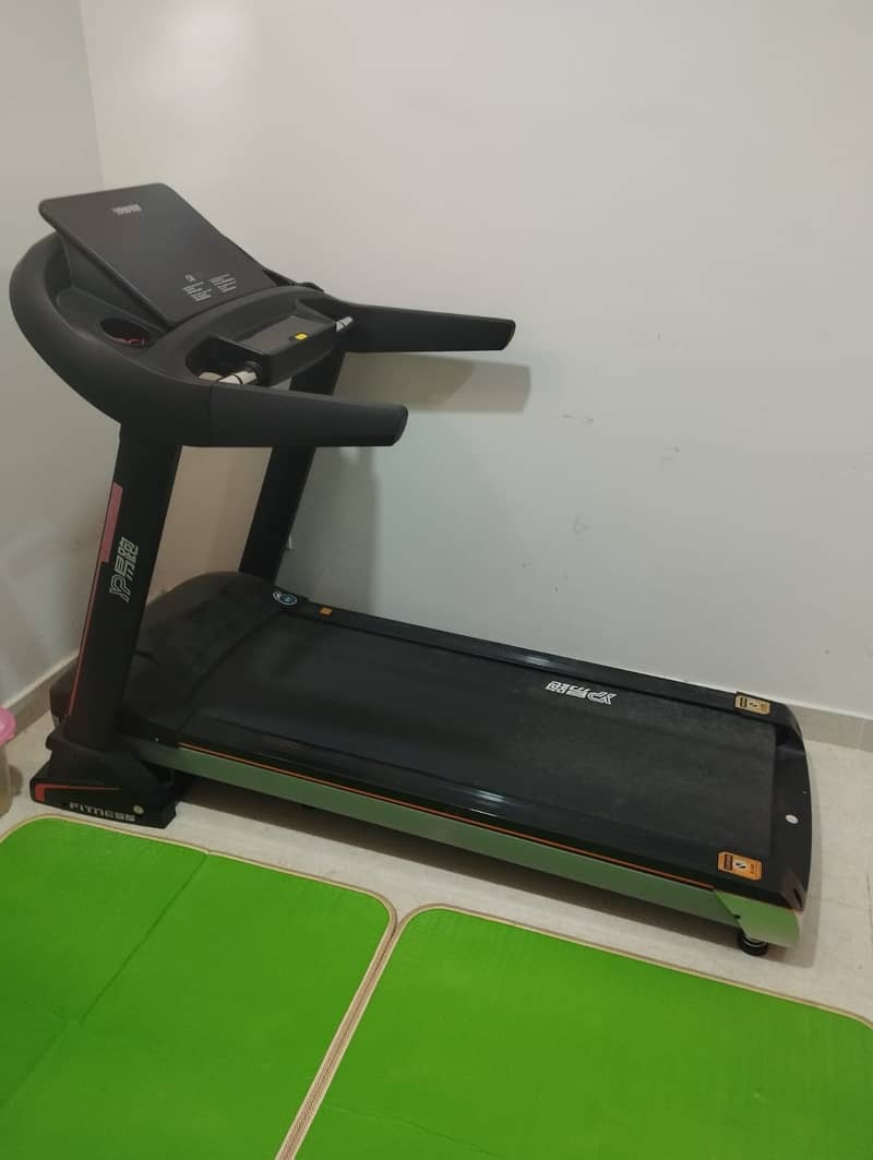 Treadmill elliptical multi gym bench and weights stands 2