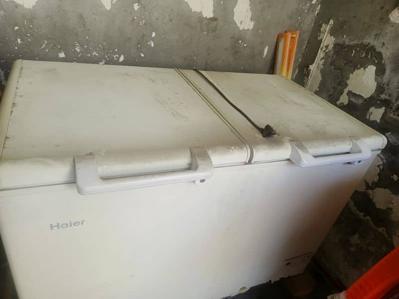 haier company two door refrigraitor and freezer deep freezer 12