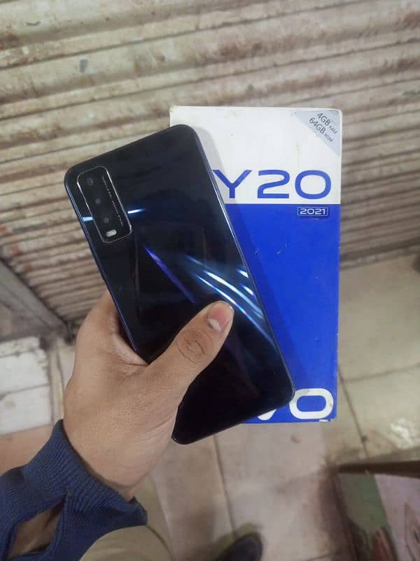 Vivo Y20 New condition 4GB 64GB Seald complete saman Pta approved 1