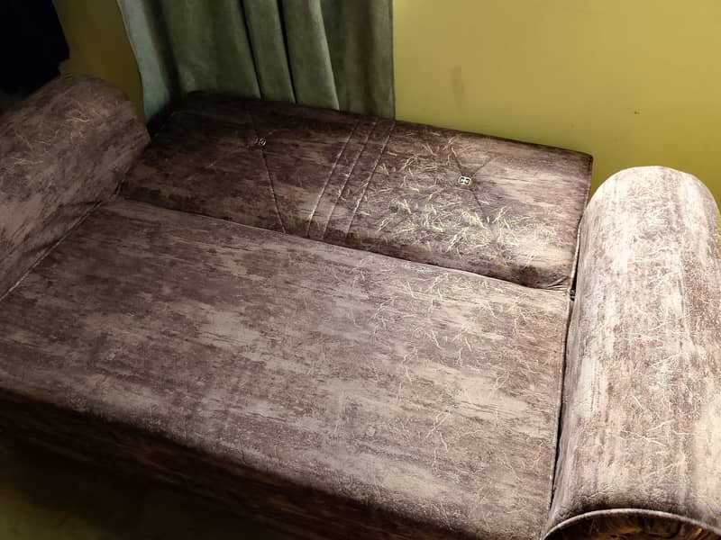 Two two seater Sofa cum beds 90/100 condition 3