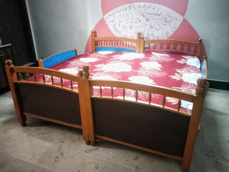 3x 6 fts  2 kids bed for sale (bunker bed) 0