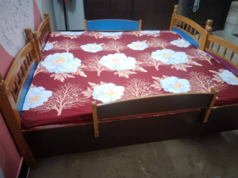 3x 6 fts  2 kids bed for sale (bunker bed) 2