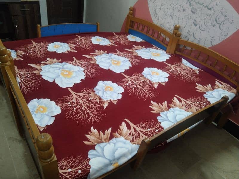 3x 6 fts  2 kids bed for sale (bunker bed) 4