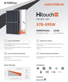 Hanersun 580 W N type Monofficial