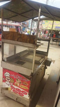 Burger Shawarma Fries Stall Available For sale