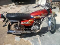 HONDA CG 125 MODEL 2020 Family used bike