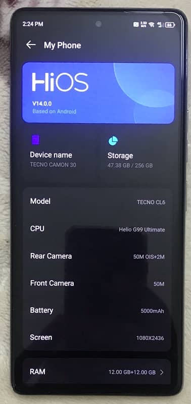 Tecno Canom 30 3