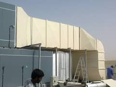 HVAC DUCTS AND CLADDING