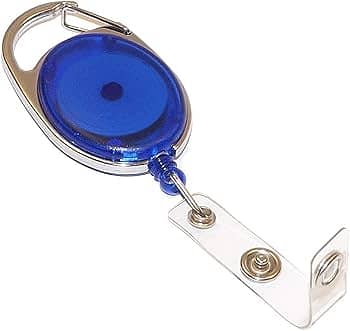 Oval & round Shape Yo-Yo Clip for Id Card Holder for School Offices 3