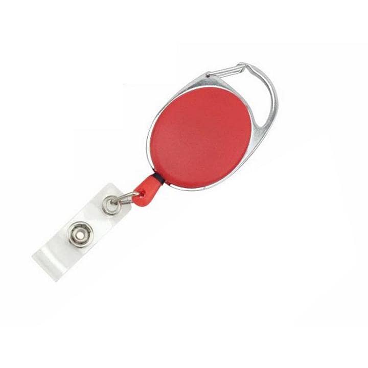 Oval & round Shape Yo-Yo Clip for Id Card Holder for School Offices 4