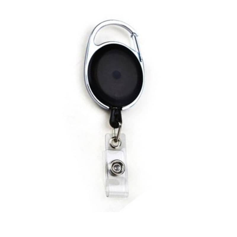 Oval & round Shape Yo-Yo Clip for Id Card Holder for School Offices 5