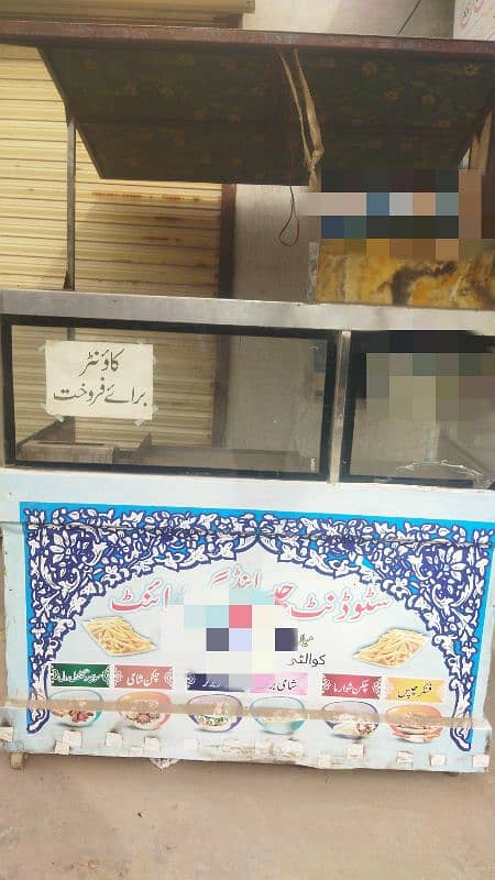 Burger Shawarma Fries Stall Available For sale 1