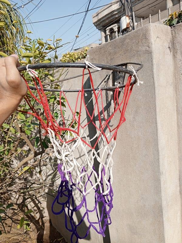 Basketball Full Size and Hoop and net for adults 1