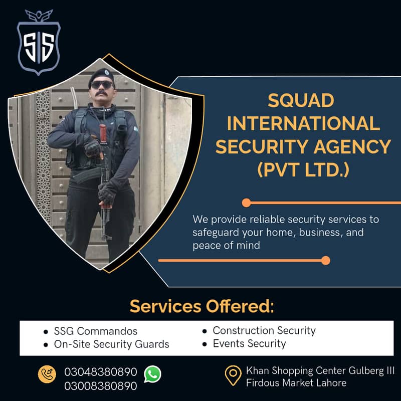 Security Guard , Staff Commandos, Protocol Security Guards 0