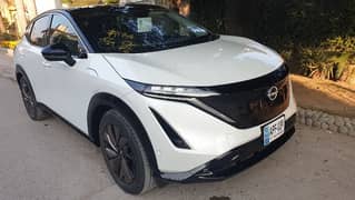 Nissan Ariya B6 Limited 2022 Two-Tone Pearl White Electric Vehicle