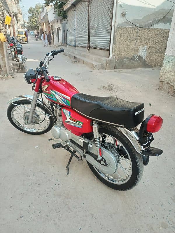 CG Honda 125 Red Colour 23 Model Urgent for Sale 1