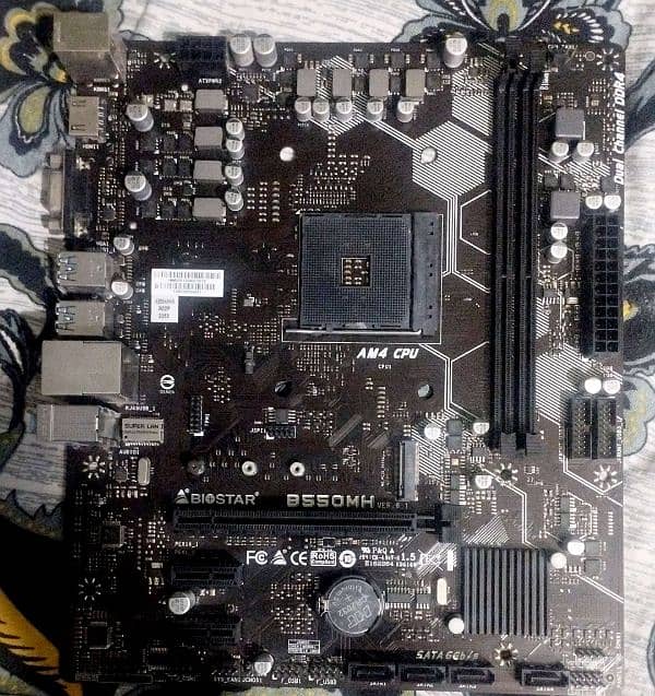 Biostar B550m motherboard 0