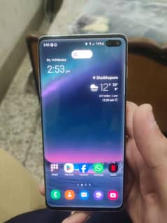 Samsung Mobile S10 Plus, Officially PTA Approved, 10/10 Condition