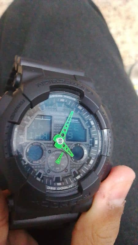 Original Casio G-Shock Black Ana/Digi Men's Watch 0