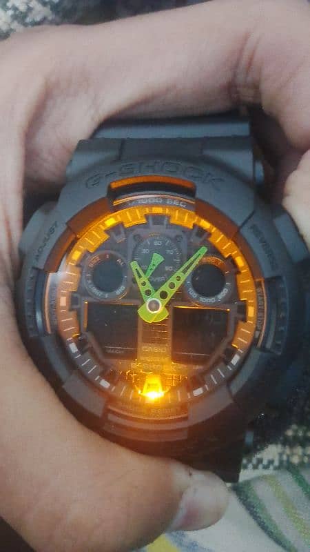 Original Casio G-Shock Black Ana/Digi Men's Watch 1