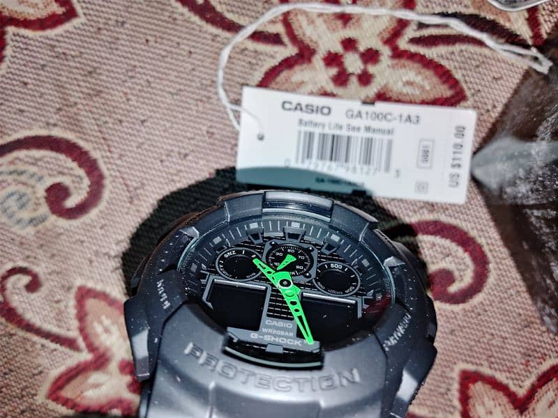 Original Casio G-Shock Black Ana/Digi Men's Watch 4