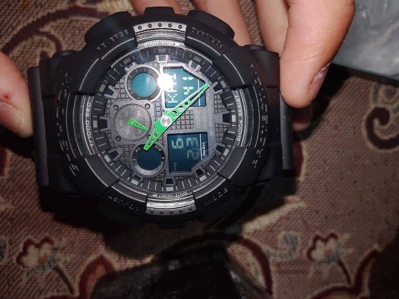 Original Casio G-Shock Black Ana/Digi Men's Watch 10