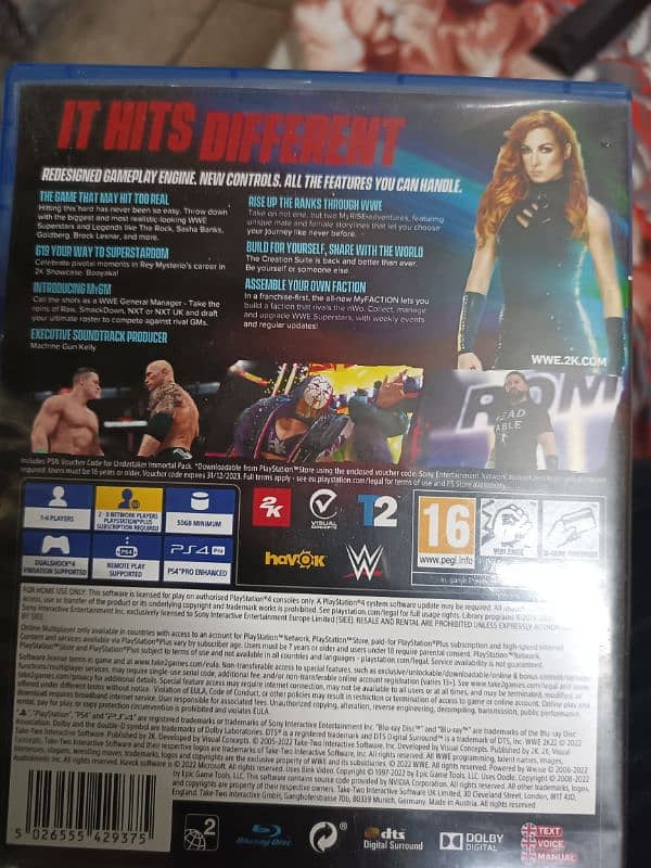 WWE 2K22 PS4 for Sale 1