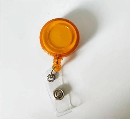 Oval & round Shape Yo-Yo Clip for Id Card Holder for School Offices 13