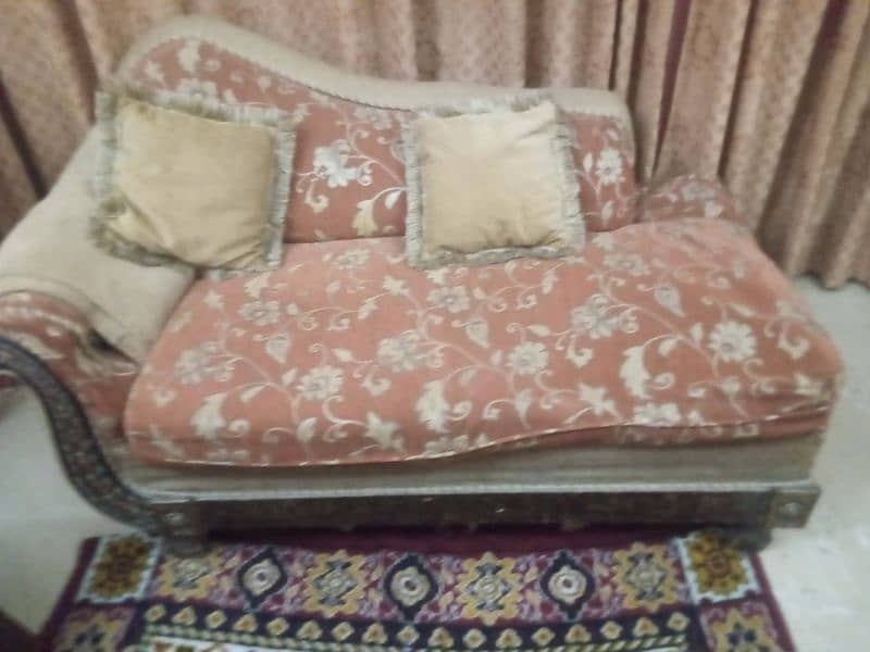 A 3 seater sofa and one seady and two 1 seater sofa| urgent sale 5