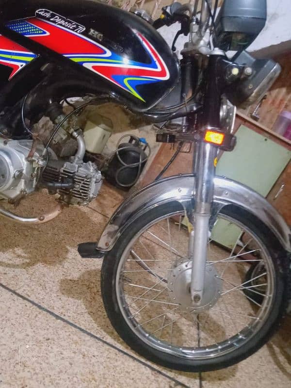 Honda CD70 2018 model in good condition 2