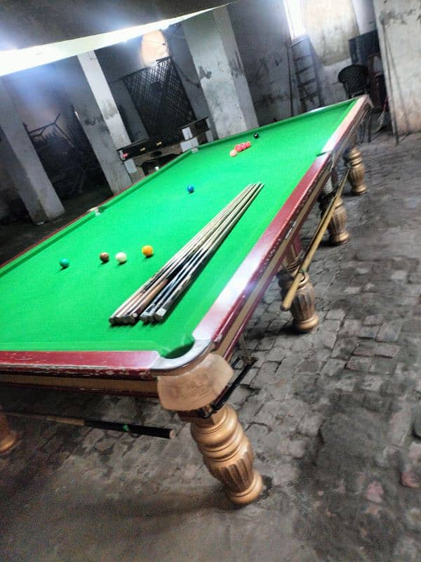 Two snooker table for cell 1