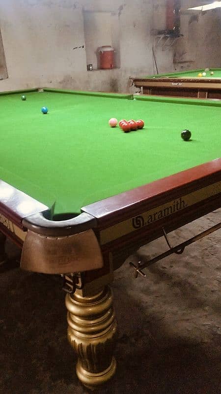 Two snooker table for cell 6