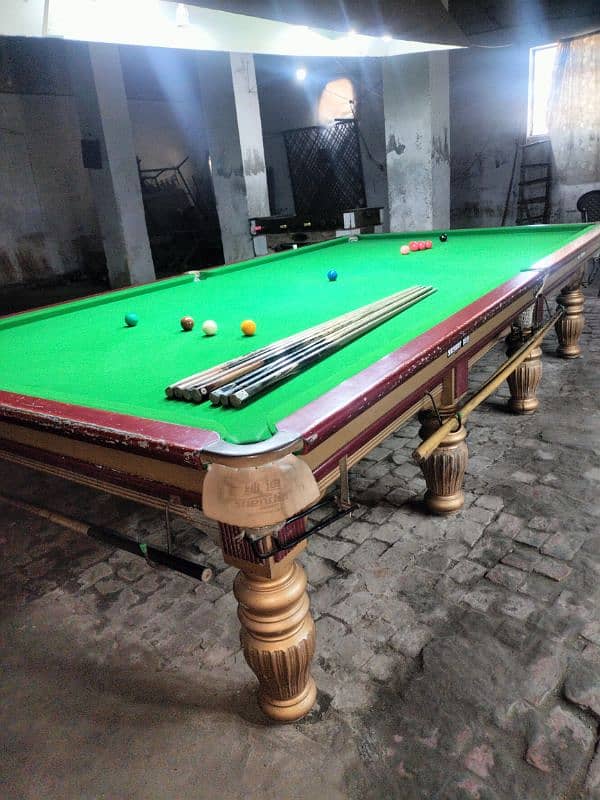 Two snooker table for cell 9