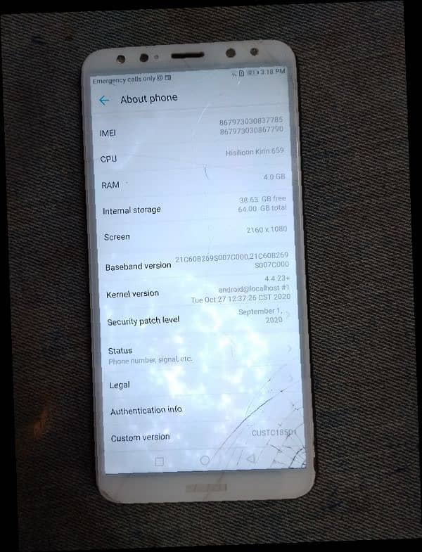 Huawei Mate 10 Lite | Power & Volume Button Damaged  other all working 1