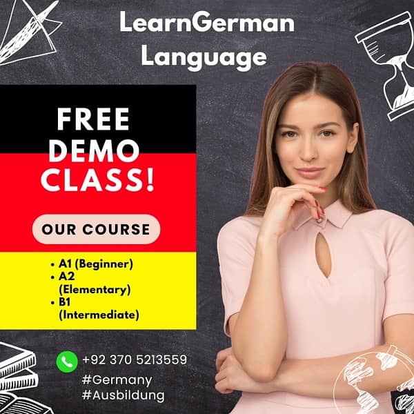 Learn German Language with FREE demo class 0